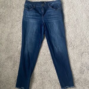 1822 Denim Dark Blue Skinny Jeans